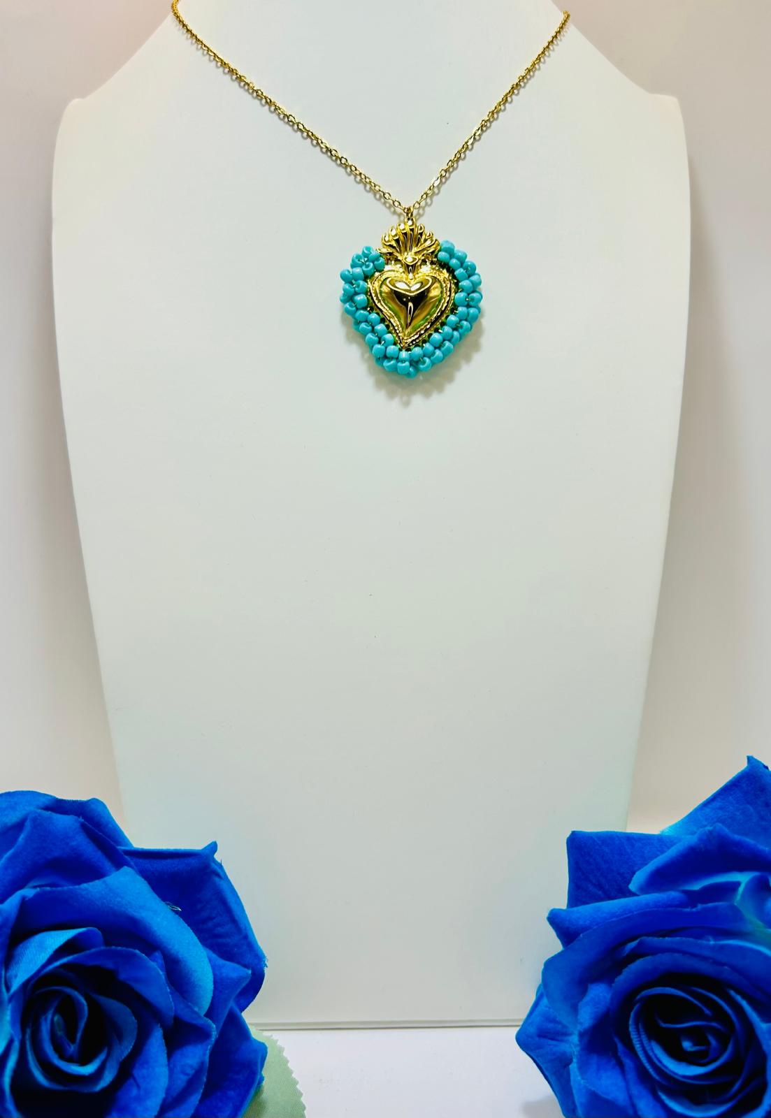 Collana Cuore Color