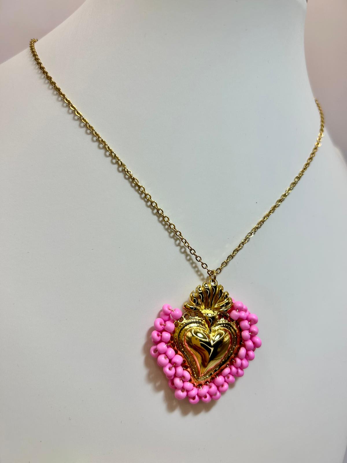 Collana Cuore Color