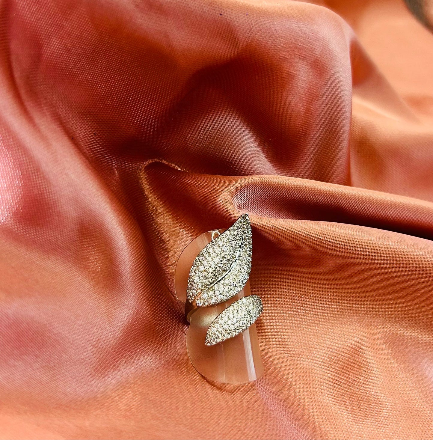 Anello Foglia Brilla