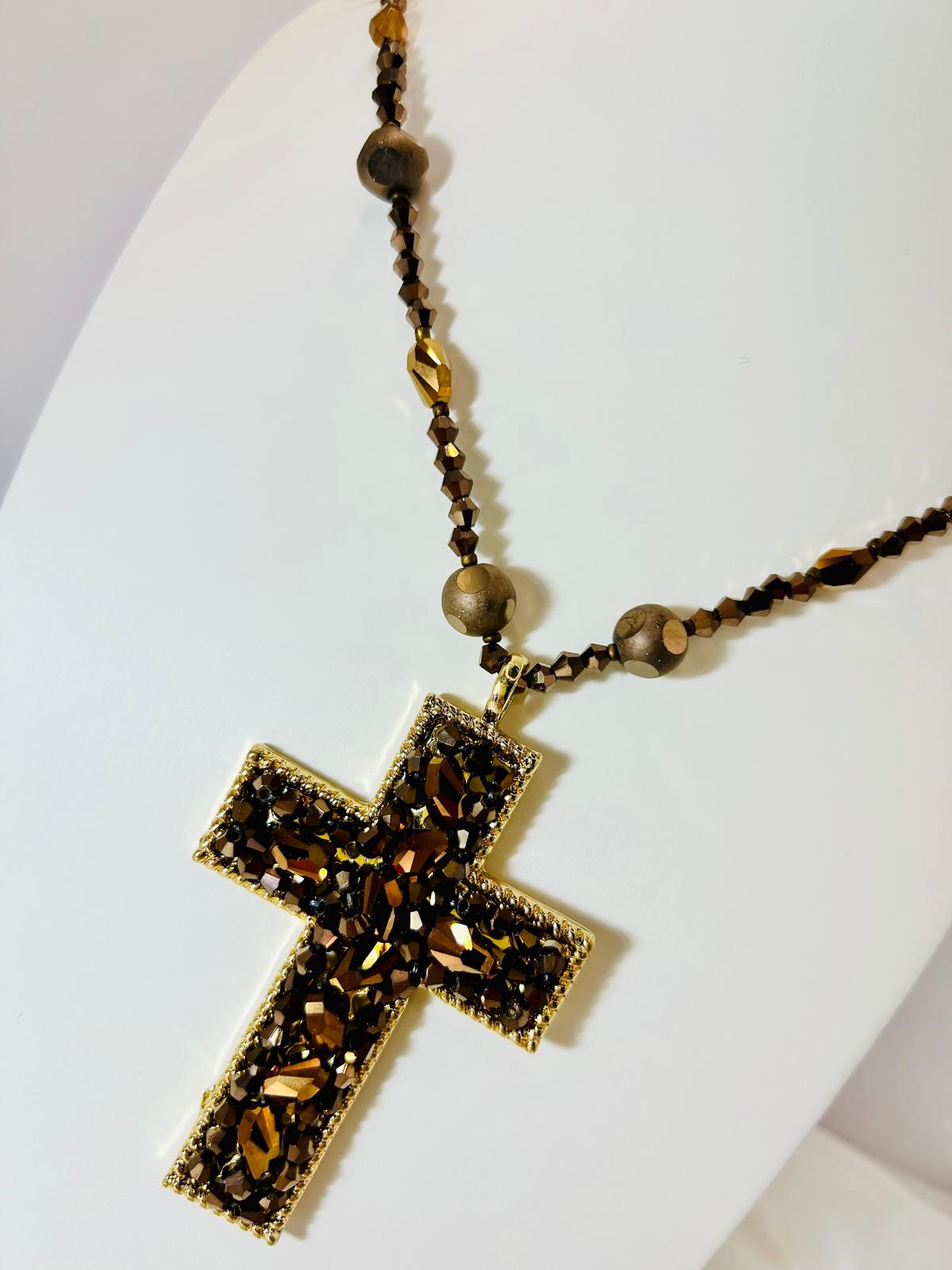 Collana Croce Mega