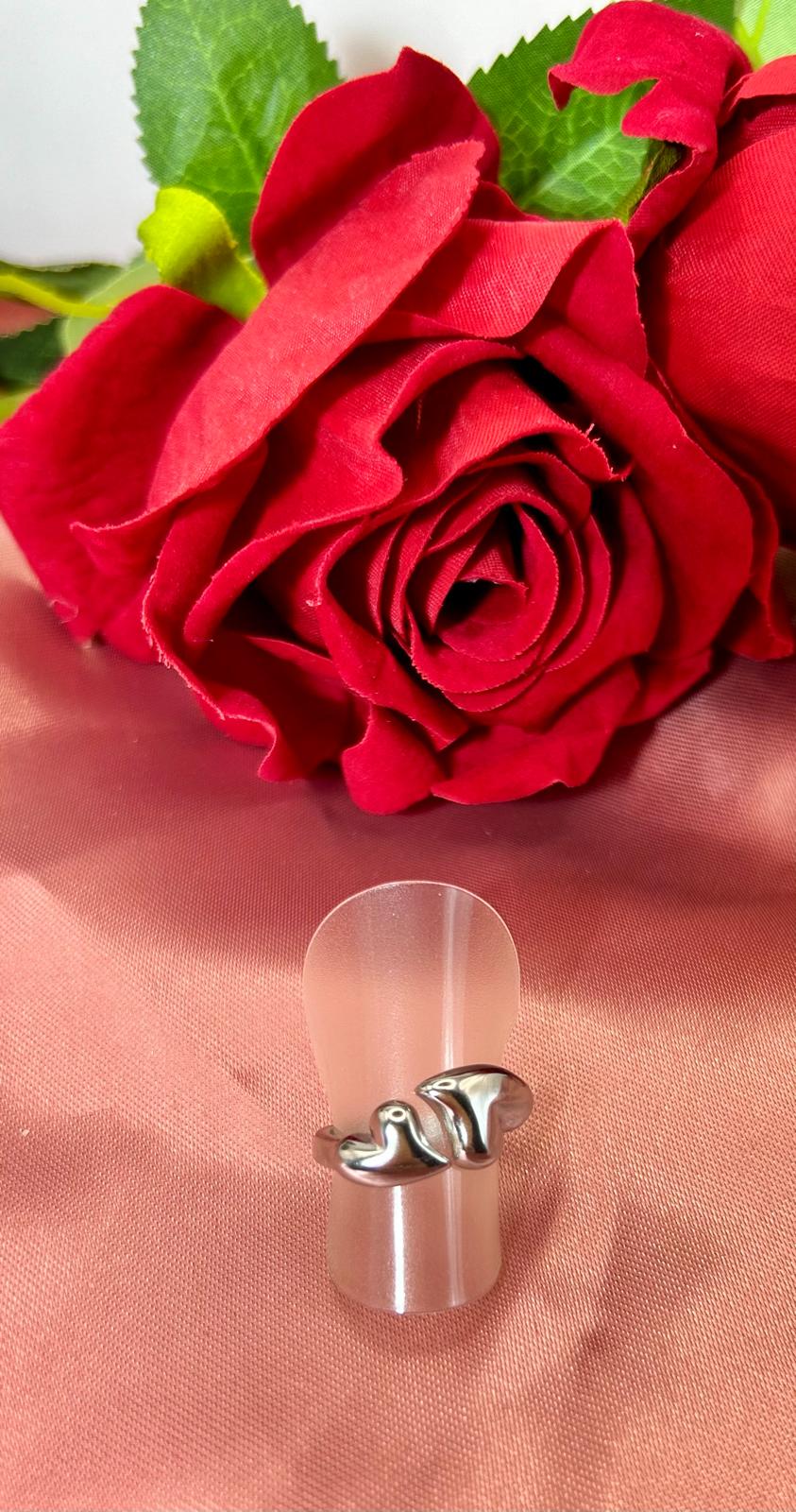 Anello Cuori Gemelli