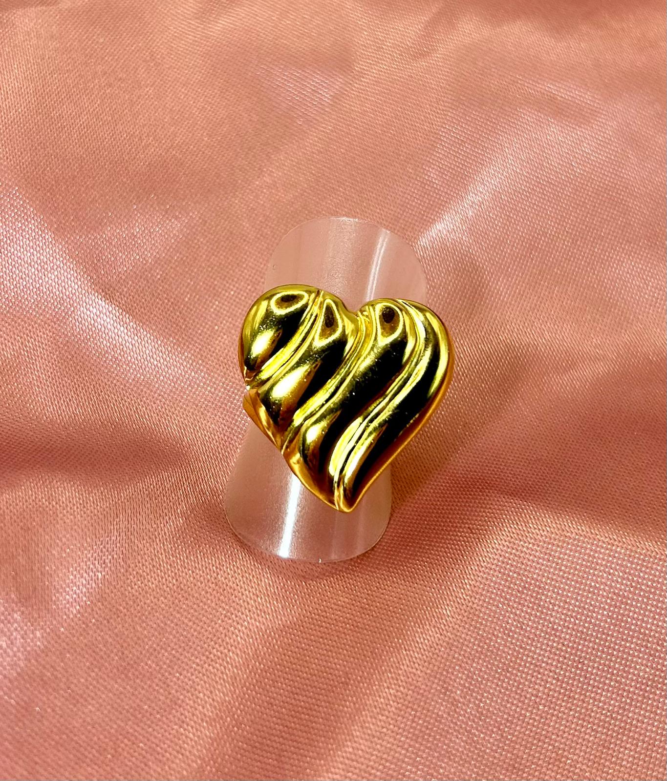 Anello Cuore Onda
