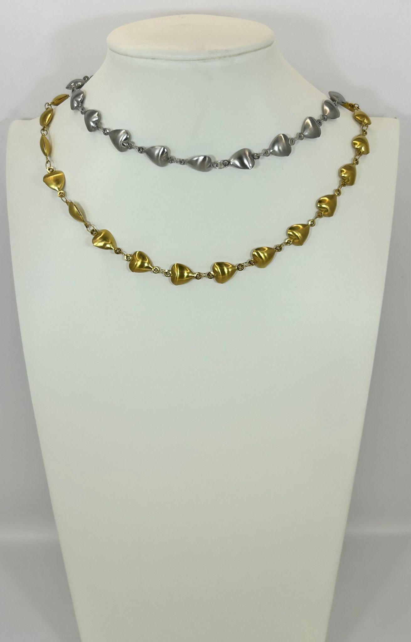 COLLANA CUORI SONAGLIO