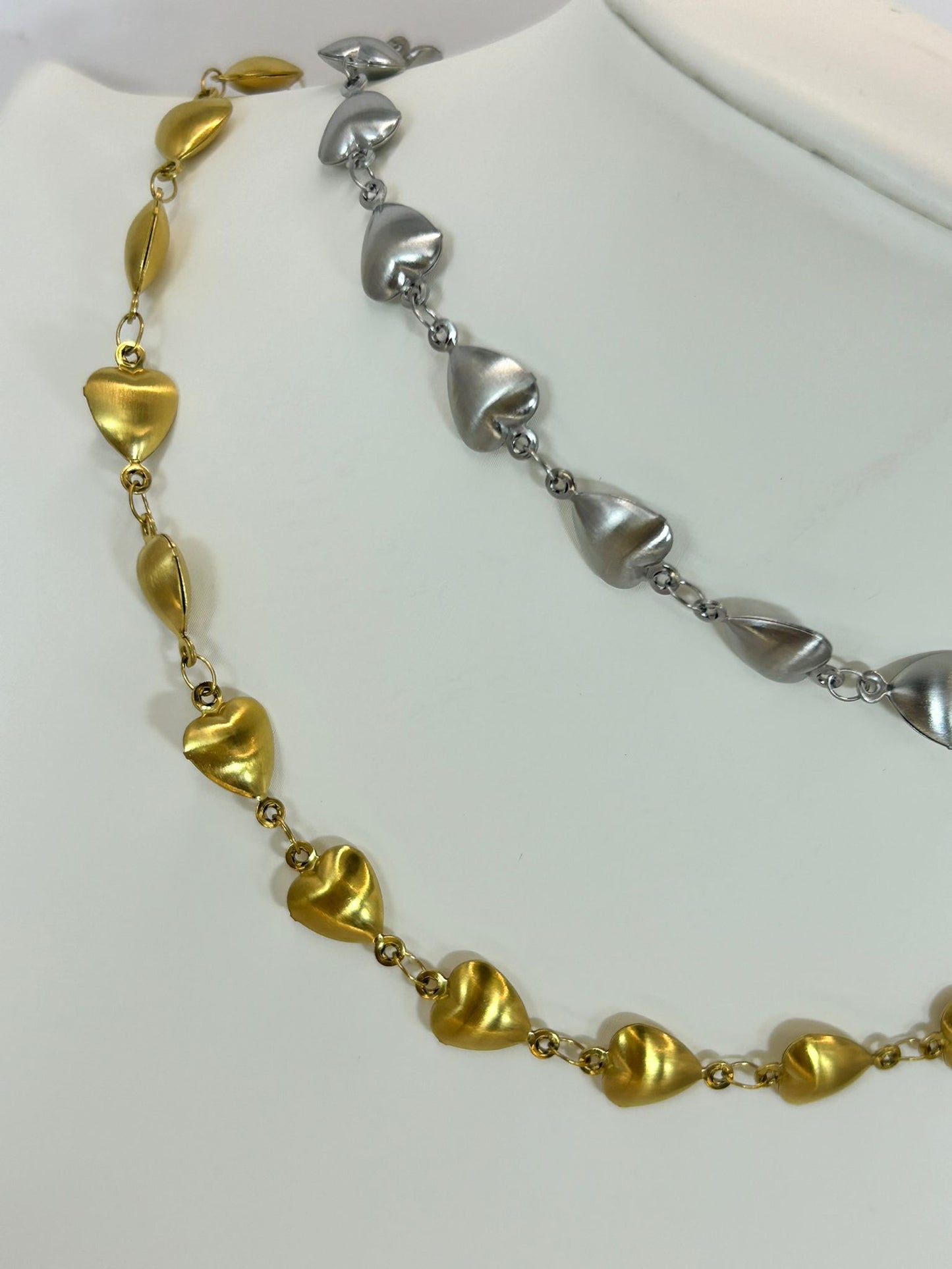 COLLANA CUORI SONAGLIO