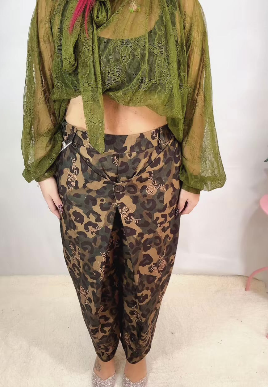 PANTALONE MILITARE