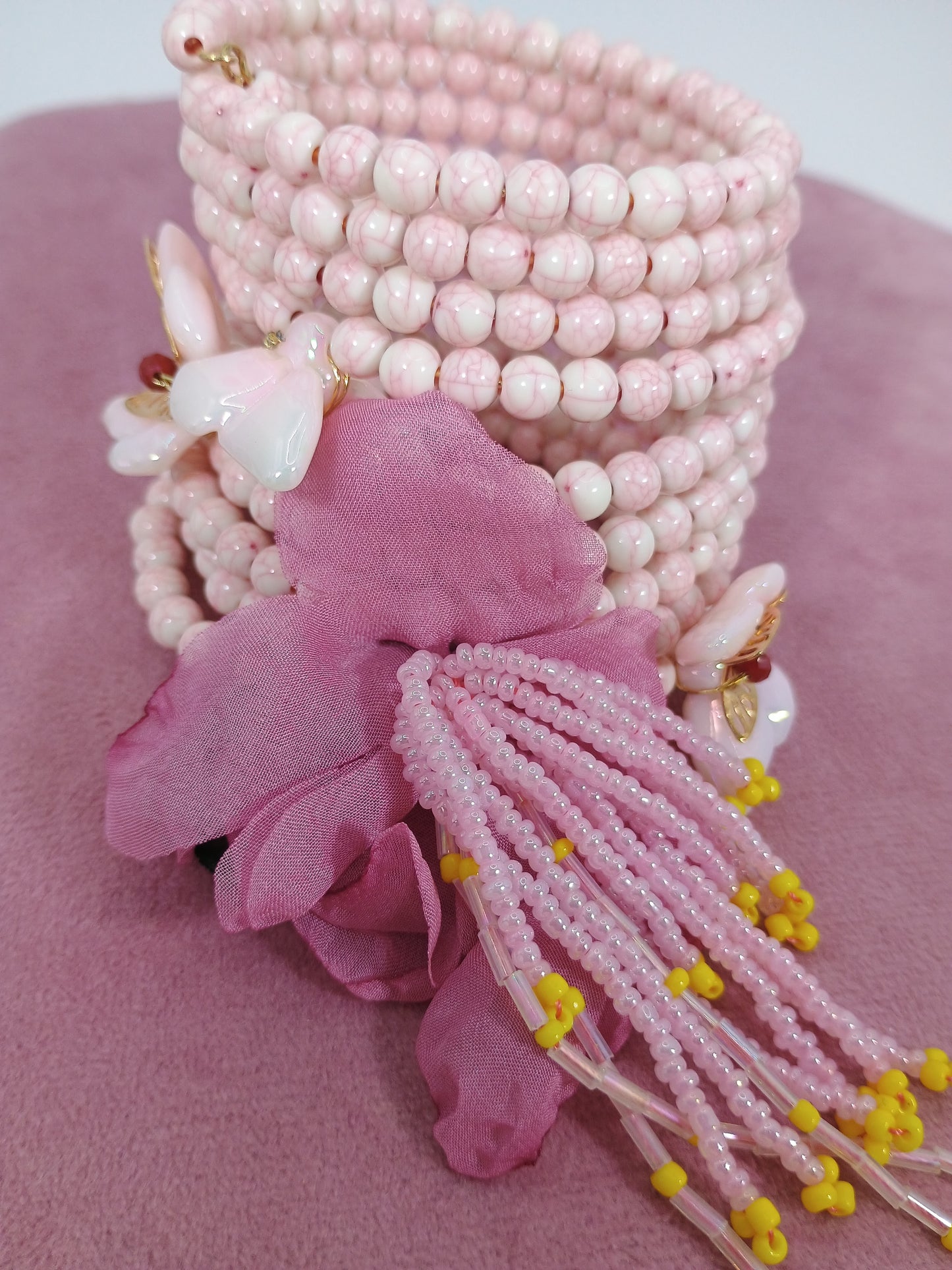 BRACCIALE PINK FLY