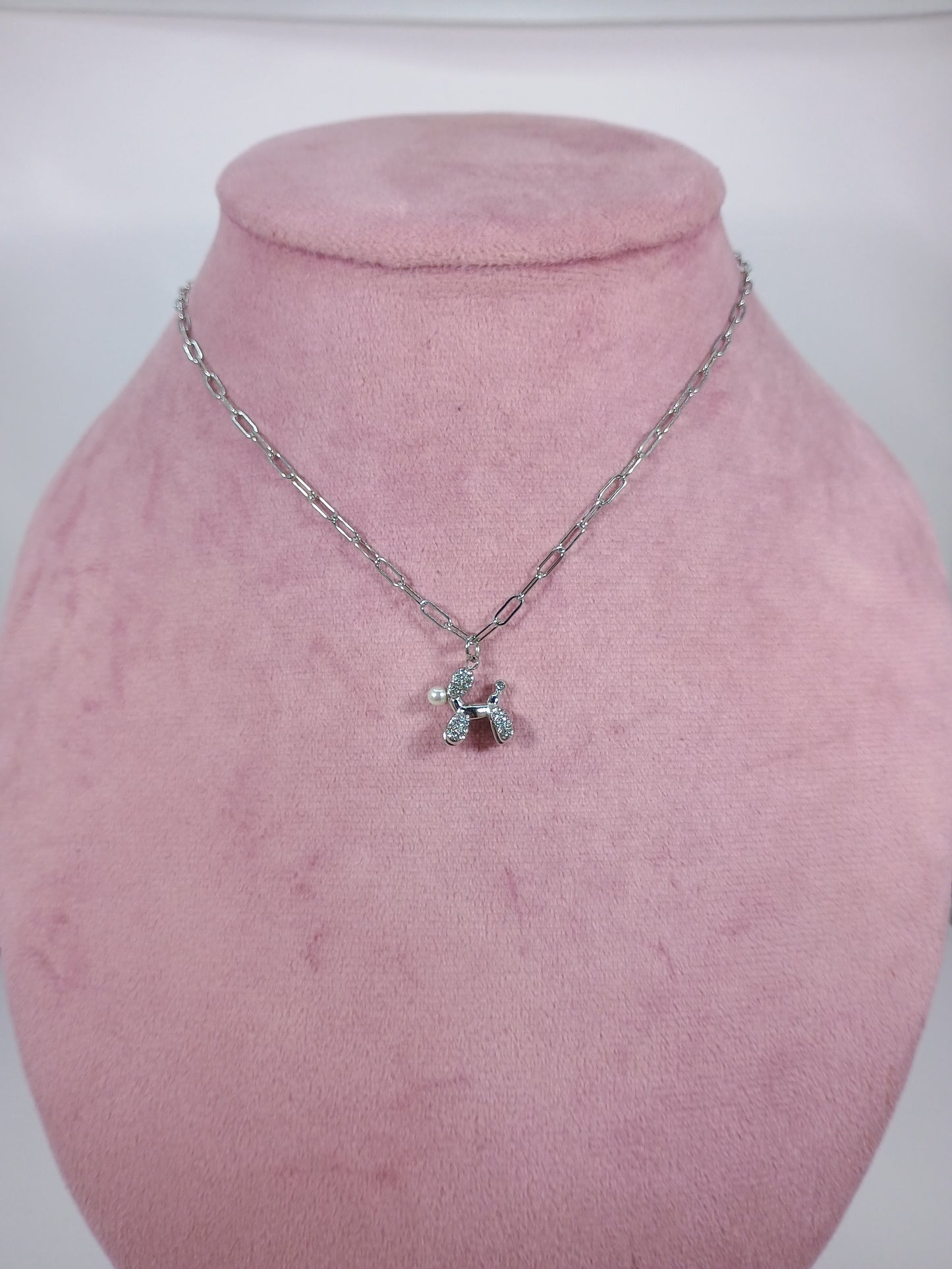 COLLANA CANE BRILLA