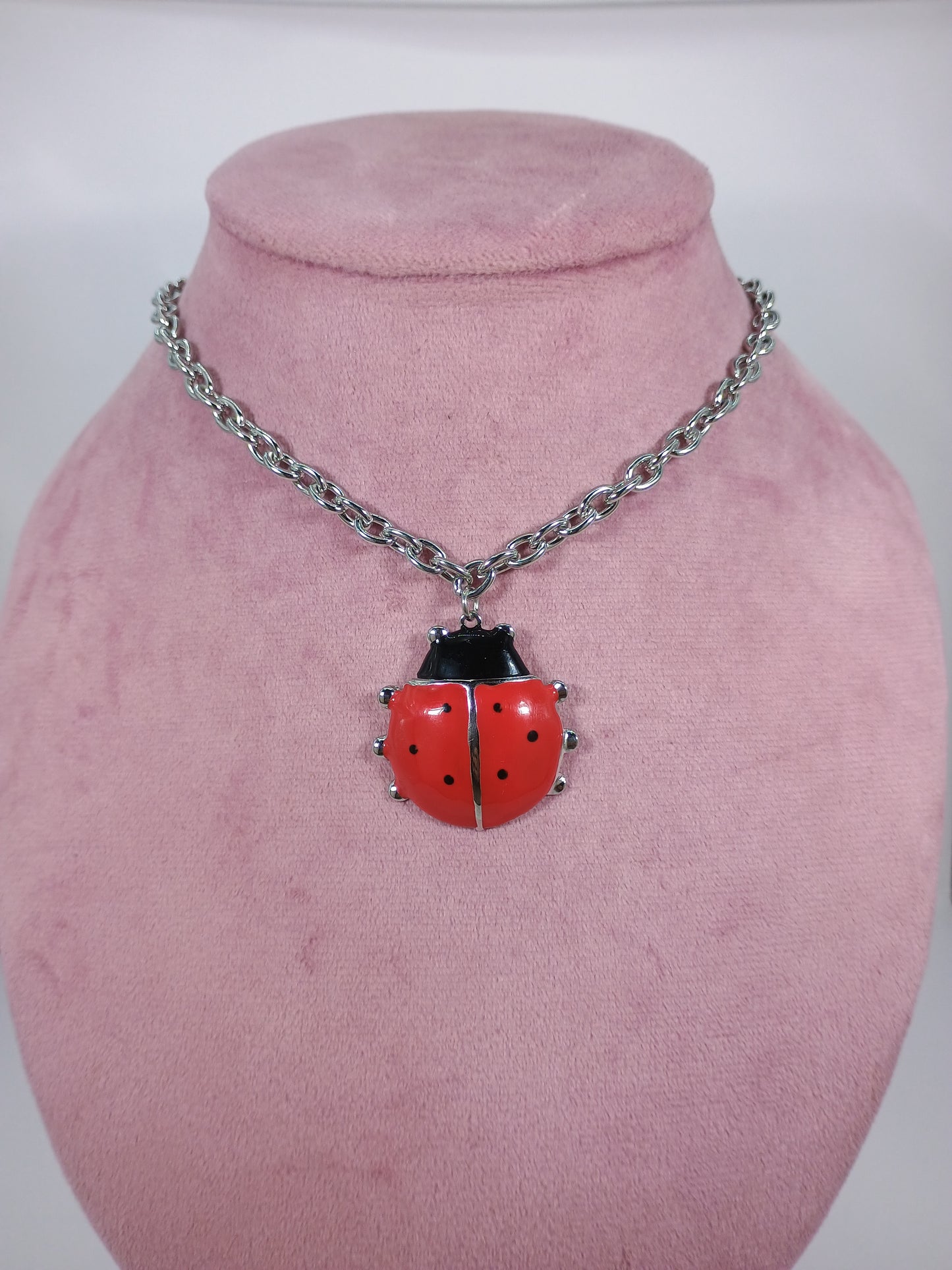 COLLANA BIG COCCINELLA