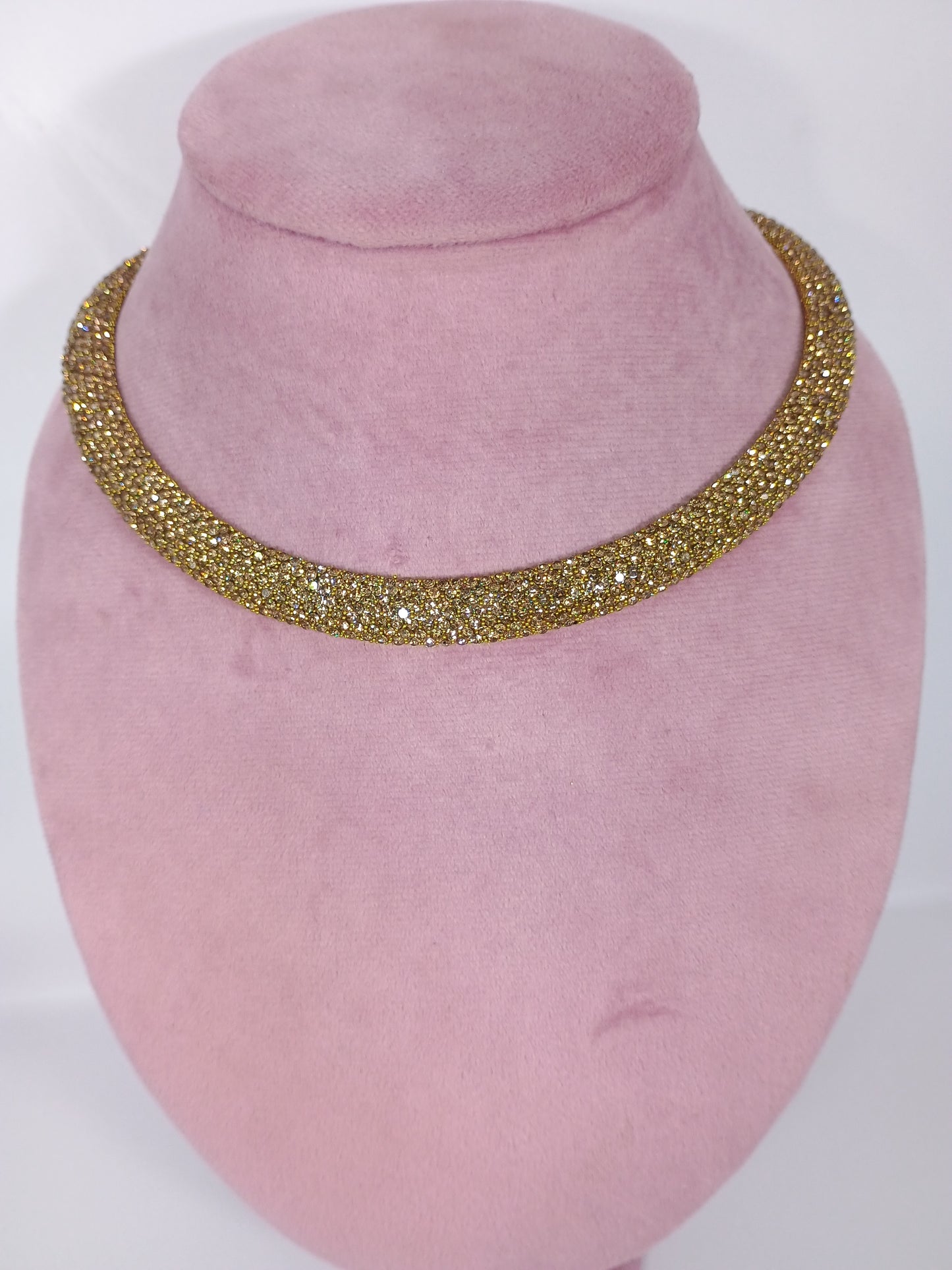 Collana Choker shines