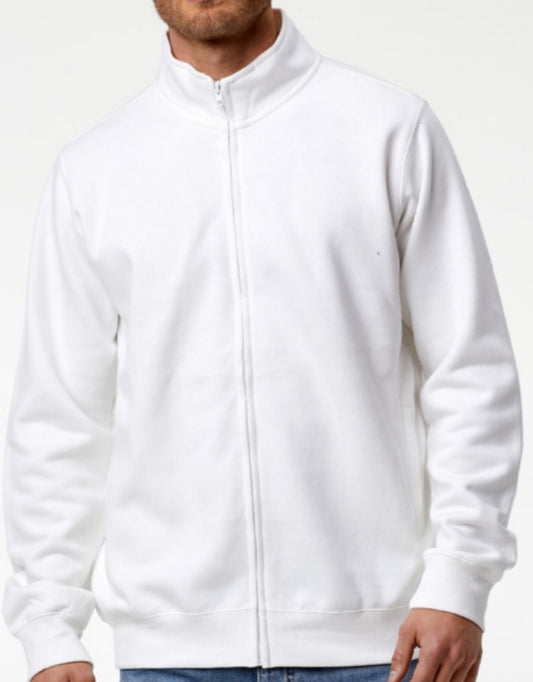 Felpa con zip intera