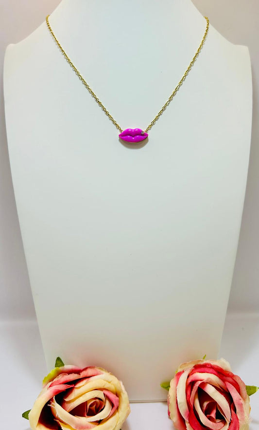 Collana Kiss Pink