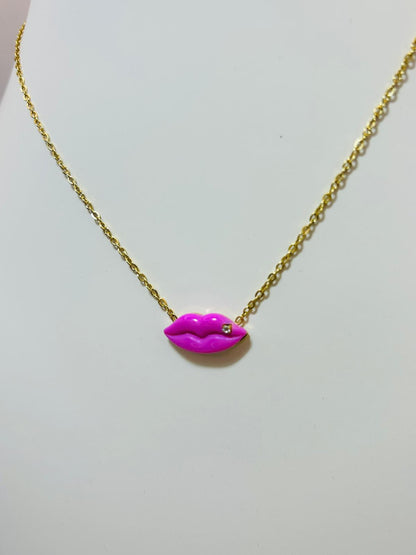 Collana Kiss Pink