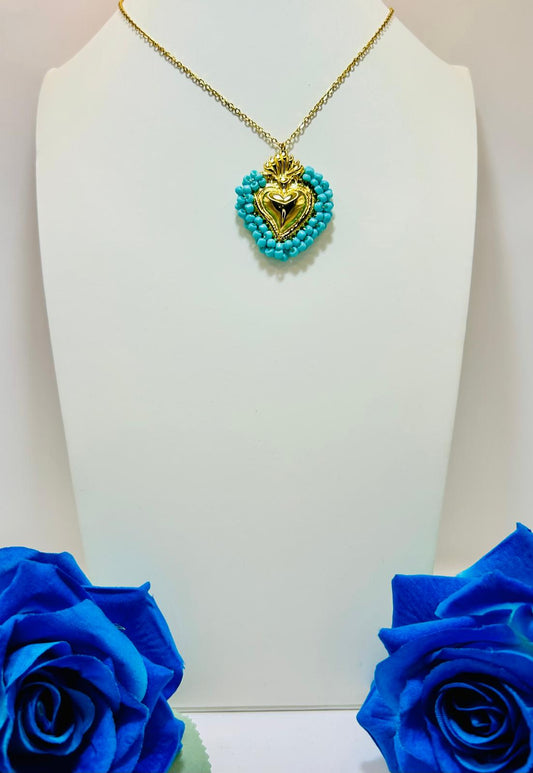 Collana Cuore Color