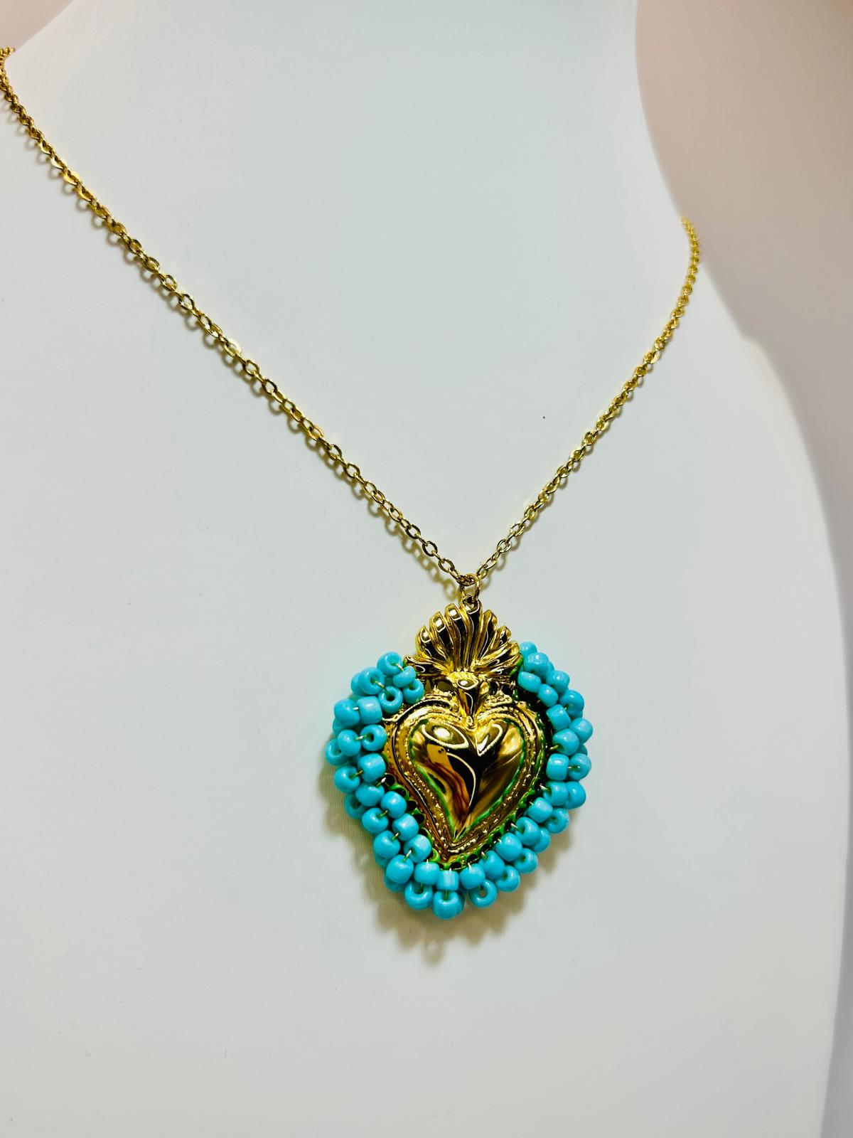 Collana Cuore Color