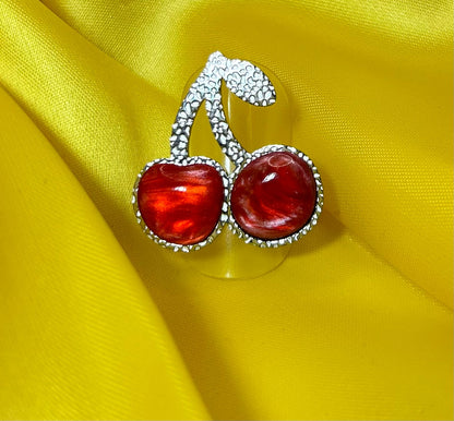 Anello Double Cherry