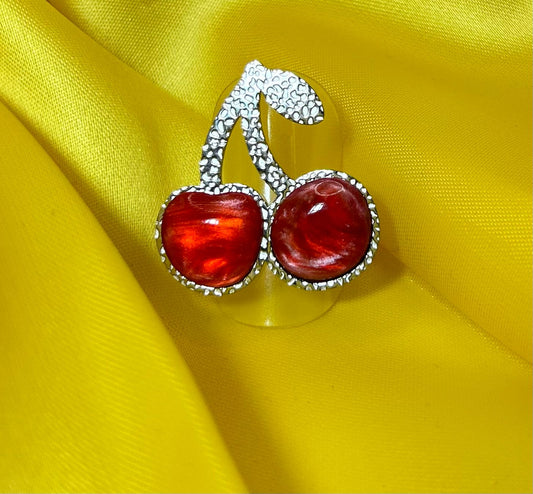 Anello Double Cherry