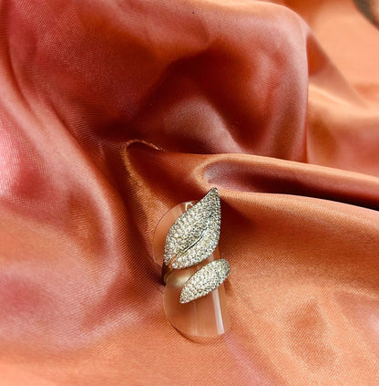 Anello Foglia Brilla