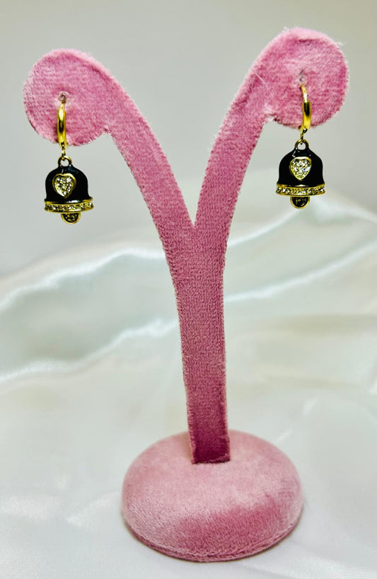 ORECCHINI CAMPANCUORE BLACK
