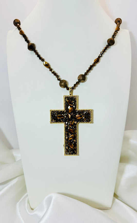 Collana Croce Mega