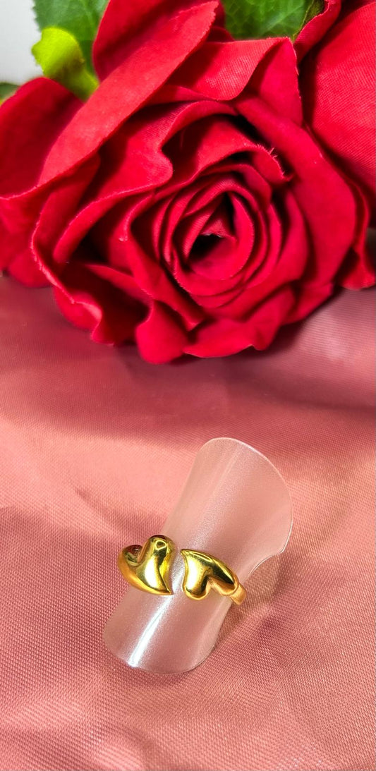 Anello Cuori Gemelli