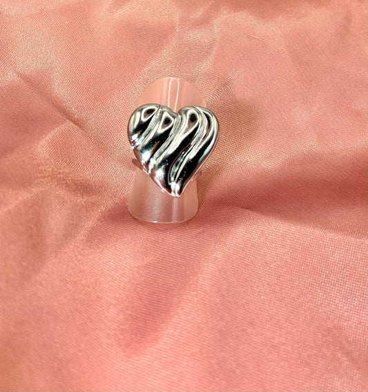Anello Cuore Onda