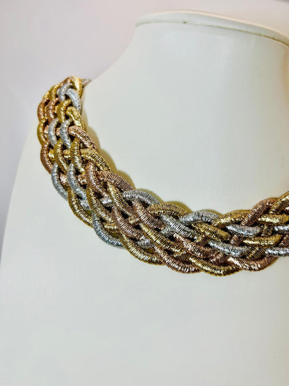 Collana Treccia di Colore