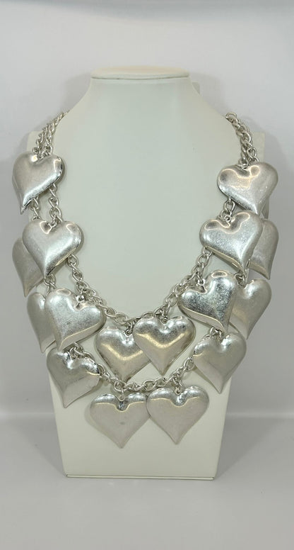 COLLANA CUORI VINTAGE