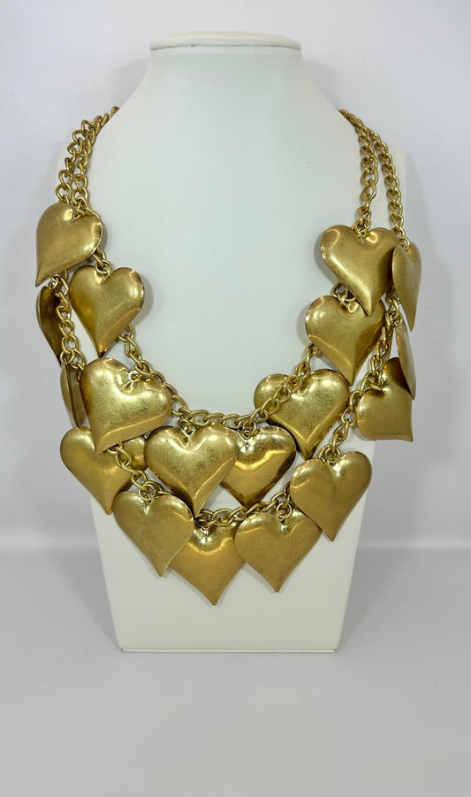 COLLANA CUORI VINTAGE