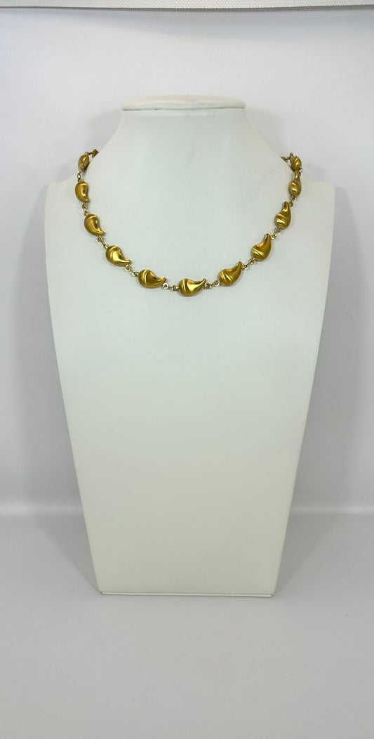COLLANA GOCCIA SATIN SONAGLIO