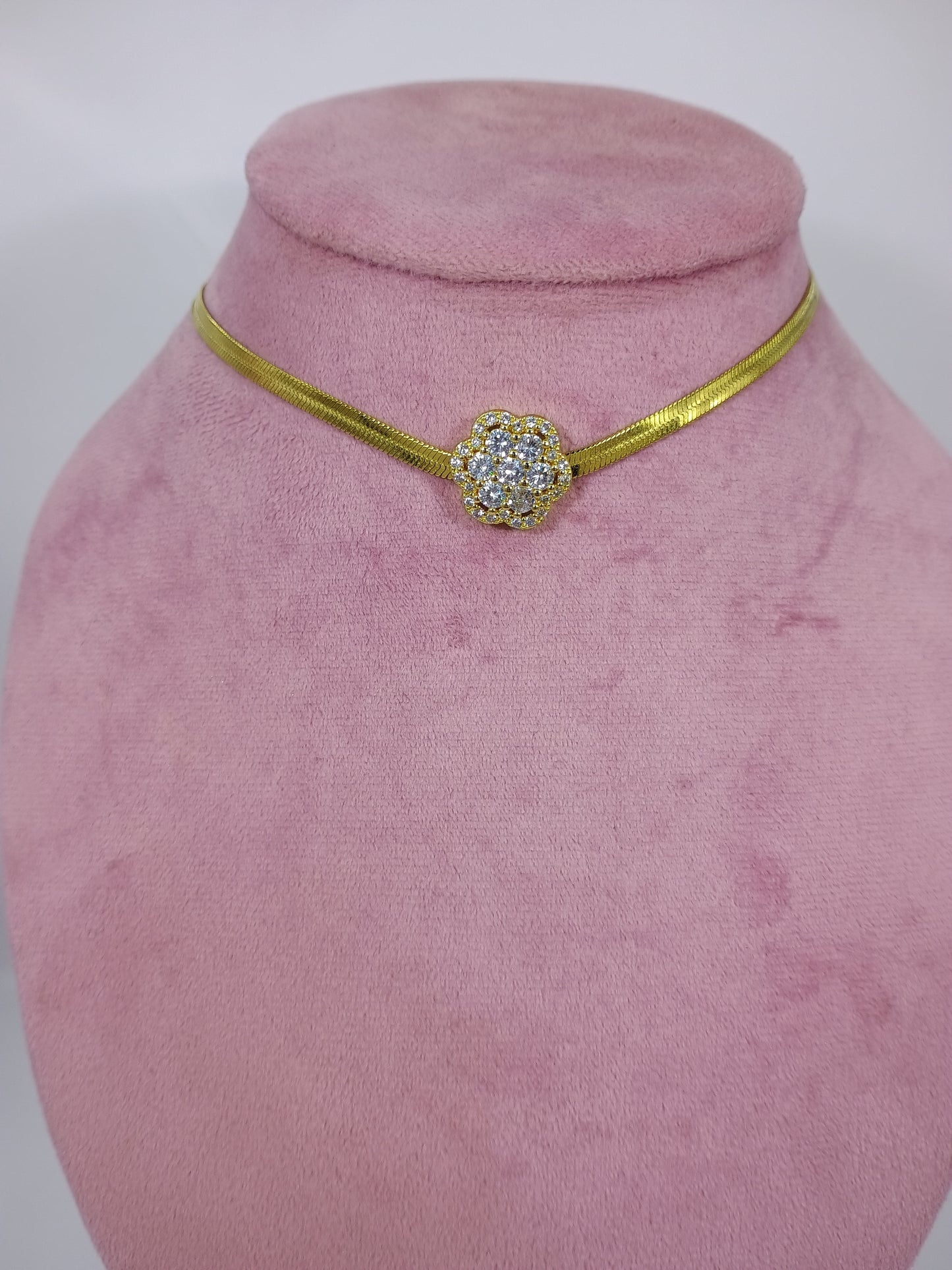 COLLANA SNAKE DIAMOND