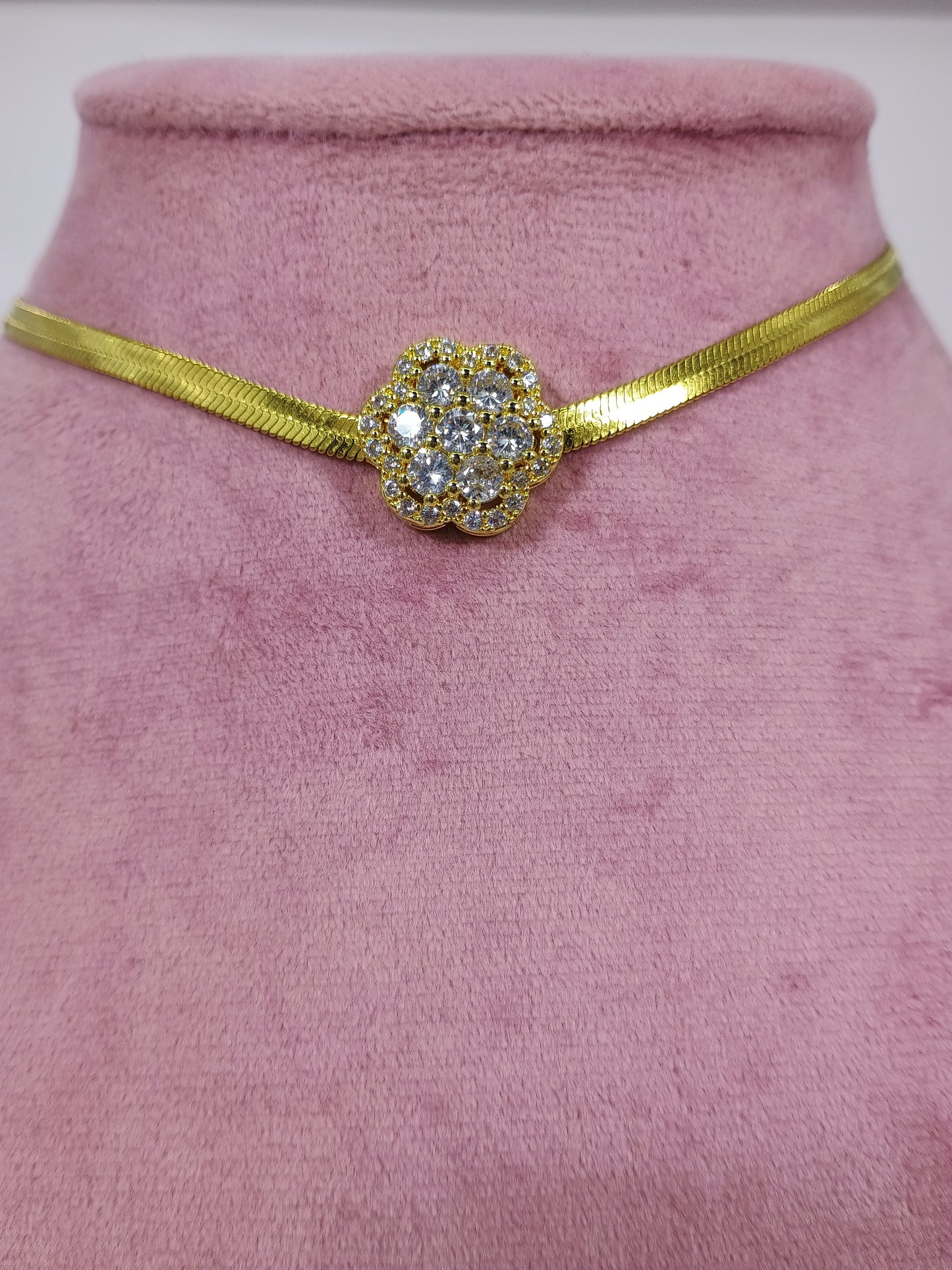 COLLANA SNAKE DIAMOND