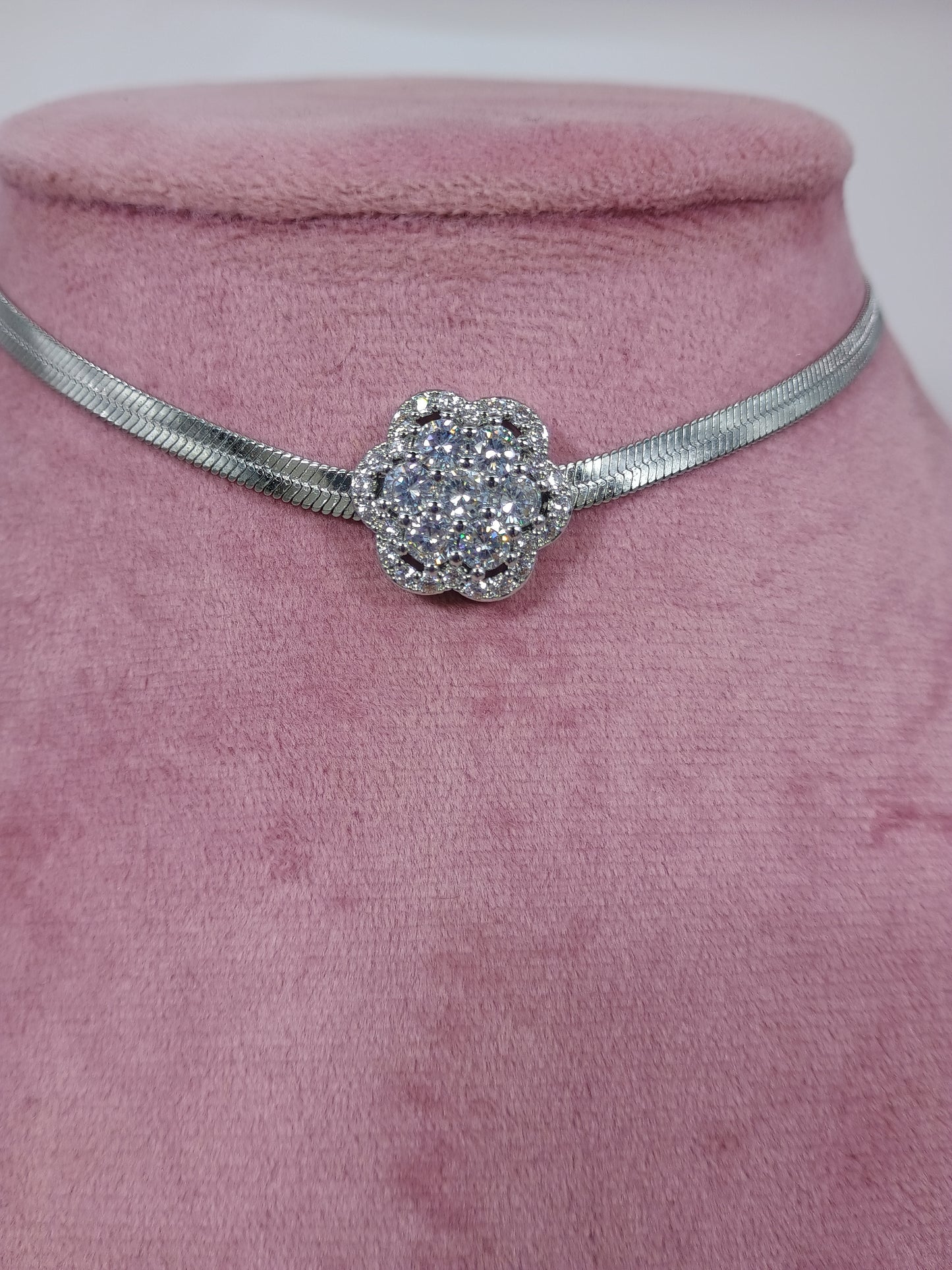 COLLANA SNAKE DIAMOND