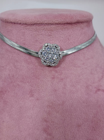 COLLANA SNAKE DIAMOND