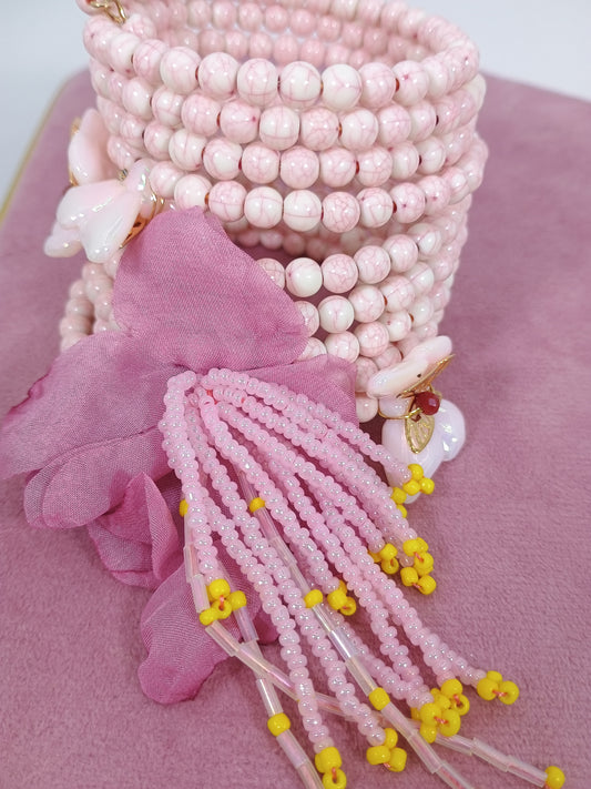 BRACCIALE PINK FLY