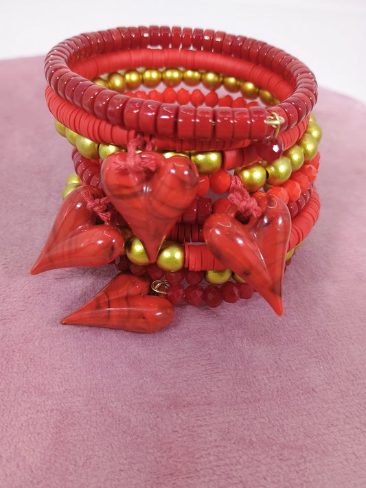 BRACCIALE CUORE D'INCANTO