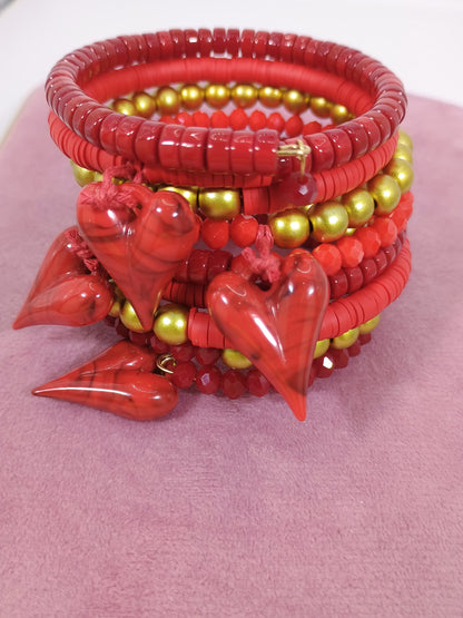BRACCIALE CUORE D'INCANTO