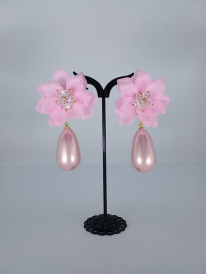 ORECCHINI PINK LADY