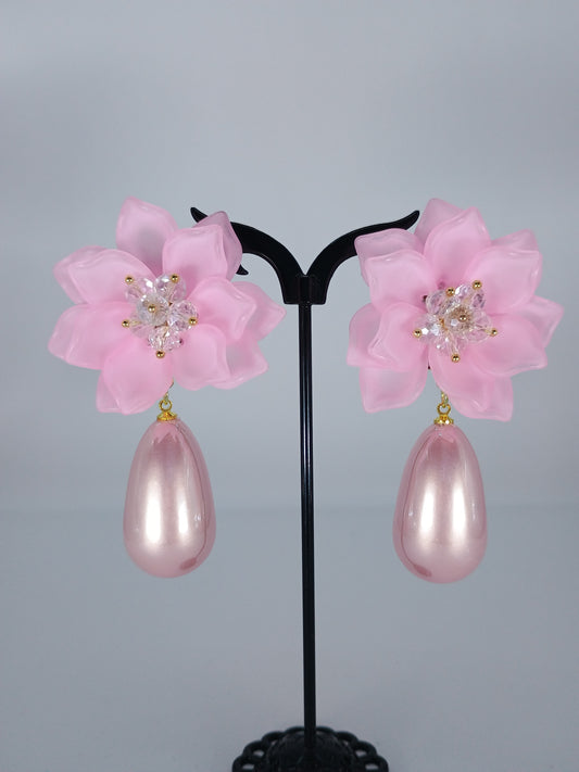 ORECCHINI PINK LADY