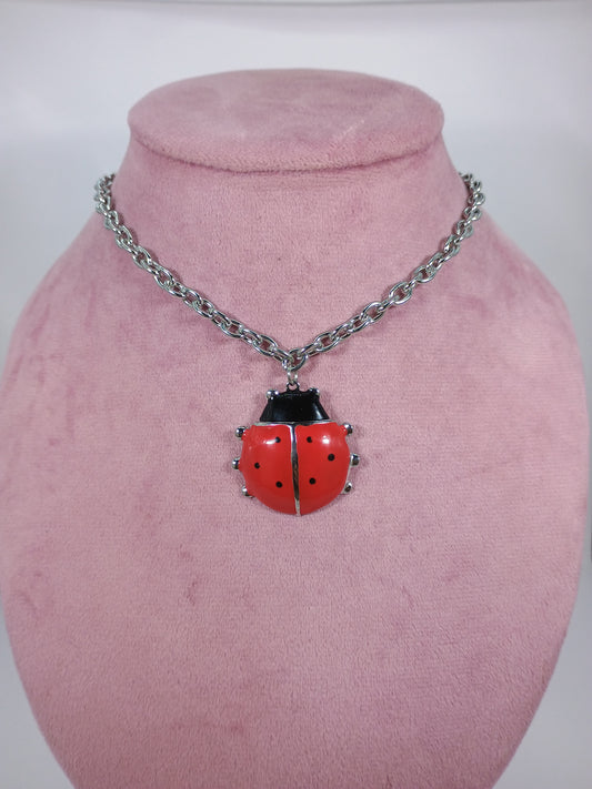 COLLANA BIG COCCINELLA