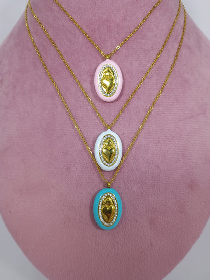 COLLANA CUORE COLOR