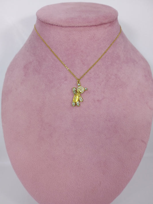 COLLANA TEDDY PERLA