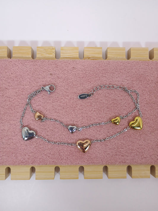 BRACCIALE MIX HEART