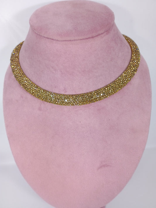 Collana Choker shines